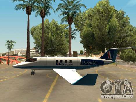 Buckingham Shamal Con Diversas Compañías Aéreas para GTA San Andreas