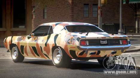 Plymouth Hemi Cuda STI PJ2 para GTA 4