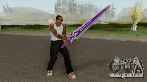 Purple Sword para GTA San Andreas