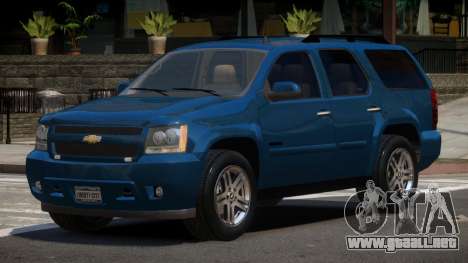 Chevrolet Tahoe Edit para GTA 4