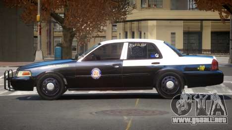 Ford Crown Victoria FS Police V1.1 para GTA 4