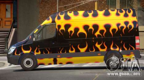 Mercedes-Benz Sprinter V1.0 PJ3 para GTA 4