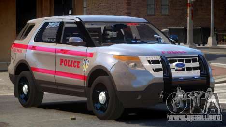 Ford Explorer Police V2.1 para GTA 4