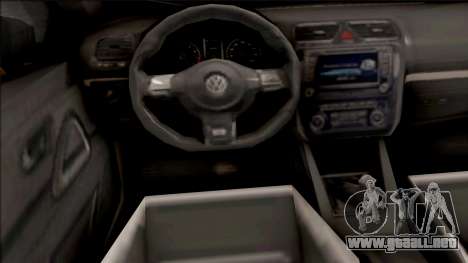 Volkswagen Scirocco R 2009 para GTA San Andreas