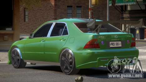 Lexus IS 300 Tuning para GTA 4