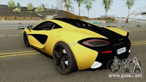 McLaren 570S (RHA) para GTA San Andreas