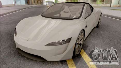 Tesla Roadster 2020 Performance LQ v1 para GTA San Andreas