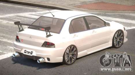 Mitsubishi Lancer Evolution VIII Tuned para GTA 4