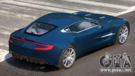 Aston Martin One 77 V1.0 para GTA 4