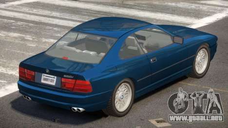 1992 BMW 850i E31 para GTA 4