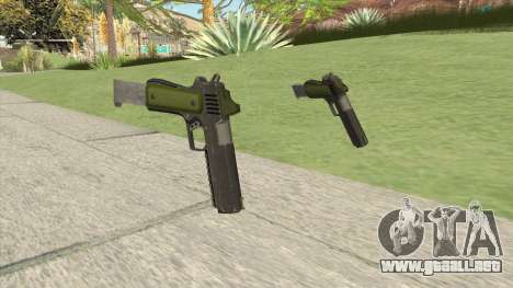 Heavy Pistol GTA V (Green) Base V2 para GTA San Andreas