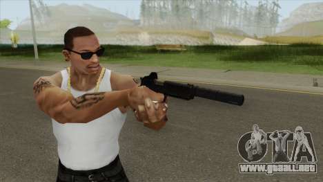 Heavy Pistol GTA V (NG Black) Suppressor V1 para GTA San Andreas