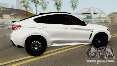 BMW X6 M50d para GTA San Andreas