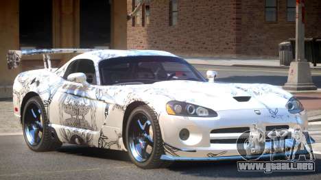 Dodge Viper SRT Drift PJ5 para GTA 4