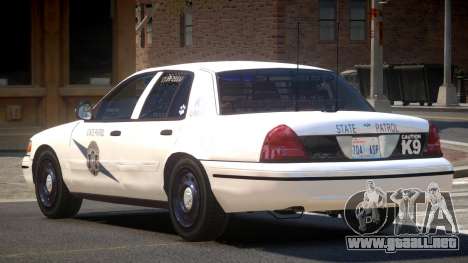 Ford Crown Victoria FS Police V1.2 para GTA 4