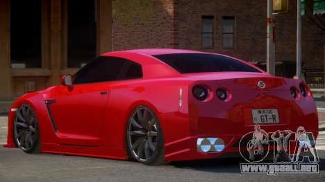 Nissan GT-R Tuned para GTA 4