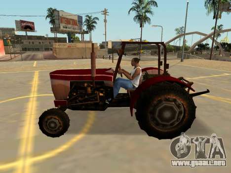 Stanley Tractor Oxidado Con Insignias Y Extras para GTA San Andreas