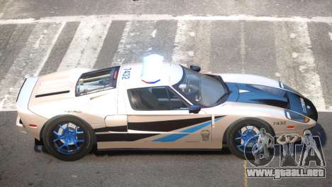 Ford GT1000 Police V1.3 para GTA 4