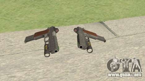 Heavy Pistol GTA V (Luxury) Flashlight V2 para GTA San Andreas