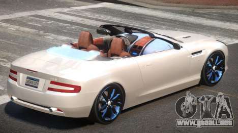 Aston Martin DB9 Spyder V1.0 para GTA 4