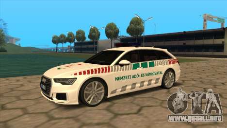 Audi RS6 NAV para GTA San Andreas