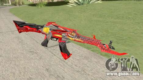 AK-47 (Unicorn Fire) para GTA San Andreas