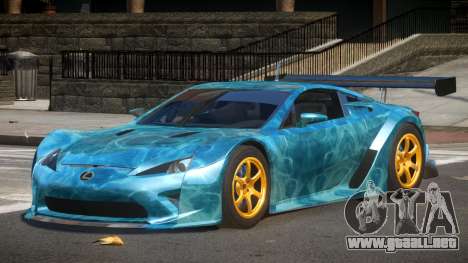 Lexus LFA GT PJ1 para GTA 4