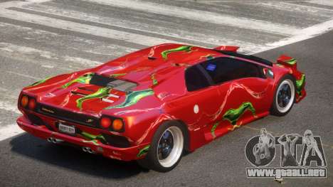 1995 Lamborghini Diablo SV PJ4 para GTA 4