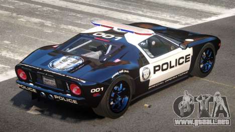 Ford GT1000 Police V1.1 para GTA 4