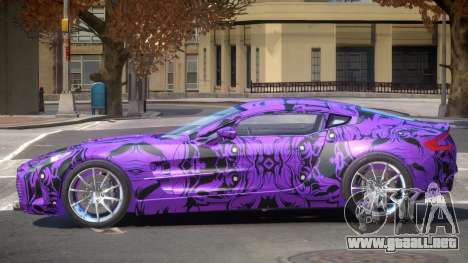 Aston Martin One 77 PJ5 para GTA 4