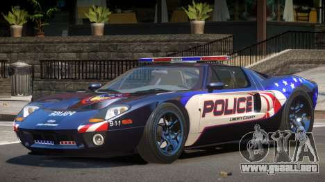 Ford GT1000 Police V1.0 para GTA 4