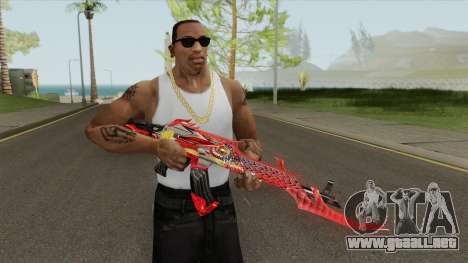 AK-47 (Unicorn Fire) para GTA San Andreas
