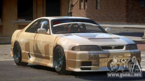 Nissan Skyline GT R33 SE PJ2 para GTA 4