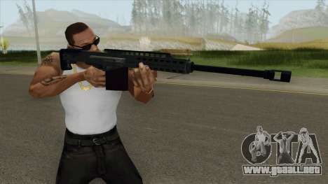 Heavy Sniper GTA V (LSPD) V2 para GTA San Andreas