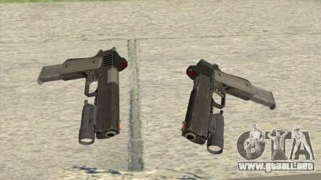Heavy Pistol GTA V (NG Black) Flashlight V2 para GTA San Andreas