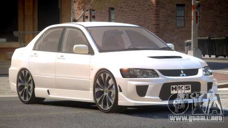 Mitsubishi Lancer Evolution VIII Tuned para GTA 4