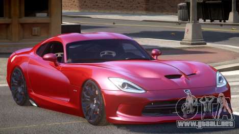 Dodge Viper GTS V1.2 para GTA 4