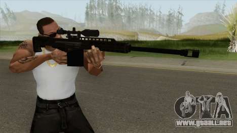Heavy Sniper GTA V (Green) V1 para GTA San Andreas