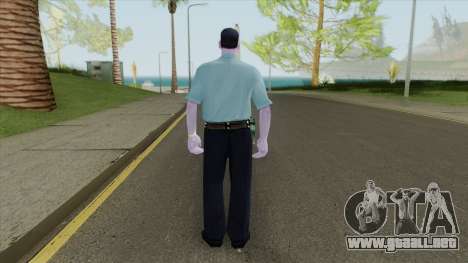 Purple Policeman para GTA San Andreas