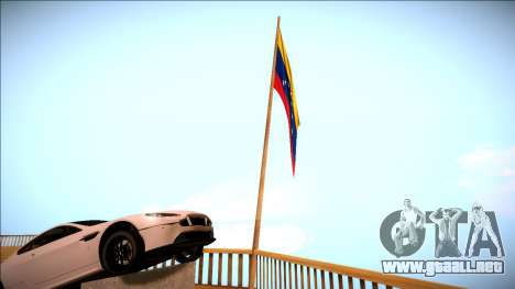 Bandera Venezuela en monte Chiliad Remasterizada para GTA San Andreas