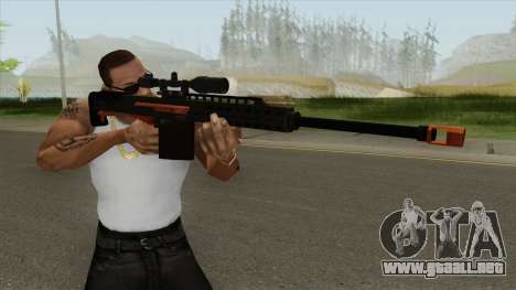 Heavy Sniper GTA V (Orange) V1 para GTA San Andreas