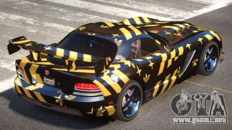Dodge Viper SRT Drift PJ3 para GTA 4