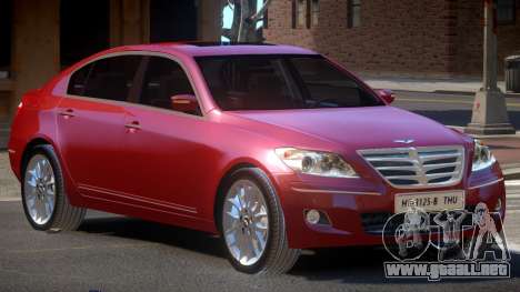 Hyundai Genesis Sedan V1.1 para GTA 4