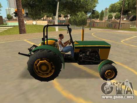 Stanley Tractor con Insignias y Extras para GTA San Andreas