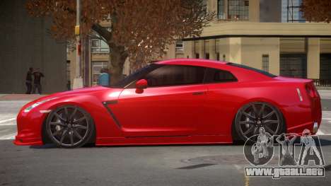 Nissan GT-R Tuned para GTA 4