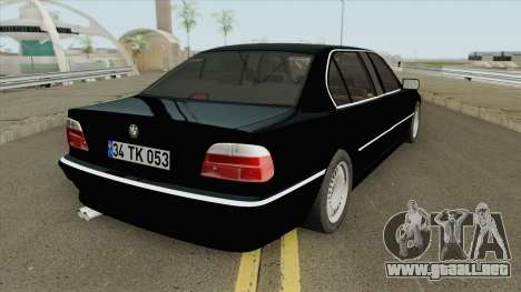 BMW E38 (L7) para GTA San Andreas