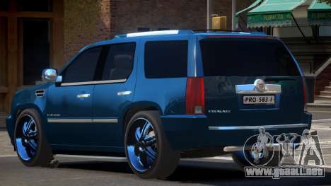 Cadillac Escalade (Alfa) para GTA 4