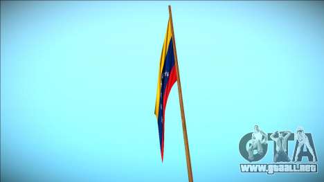 Bandera Venezuela en monte Chiliad Remasterizada para GTA San Andreas