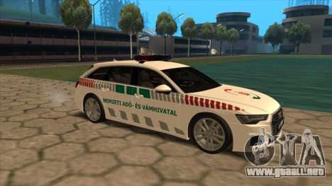 Audi RS6 NAV para GTA San Andreas