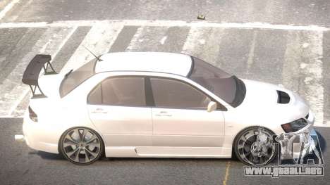 Mitsubishi Lancer Evolution VIII Tuned para GTA 4